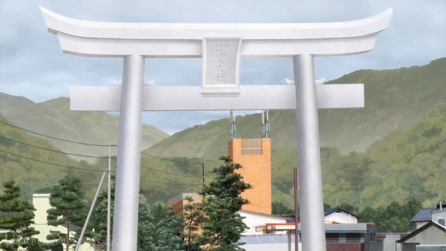 Giant Wooden Torii